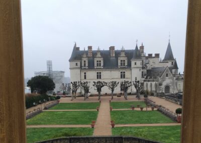 Le château vu des jardins